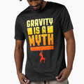 Gravity Is A Myth Rock Climbing Bouldering Climber Girl by GrandeDuc