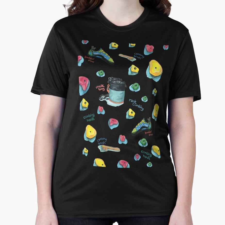 Bouldering Items Pattern by artbyemzzy