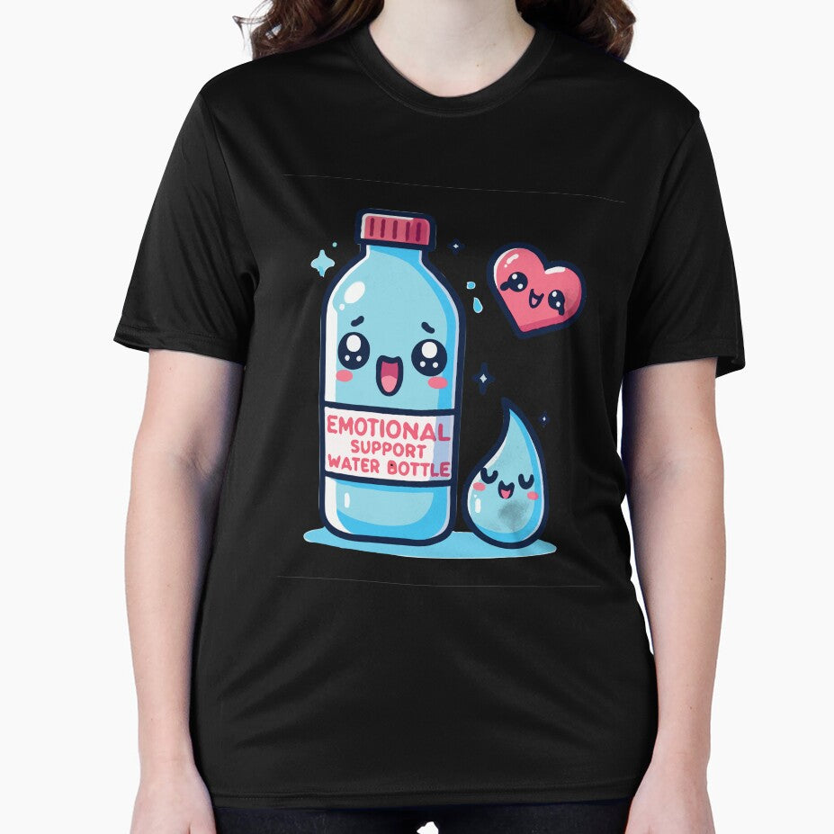 emotional support water bottle by TshirtTalkYou