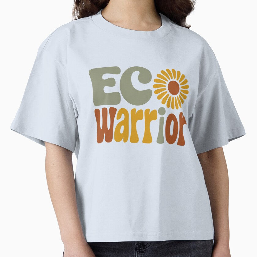 Eco Warrior – Retro Flower Power Environmental Message by Taans-Creation