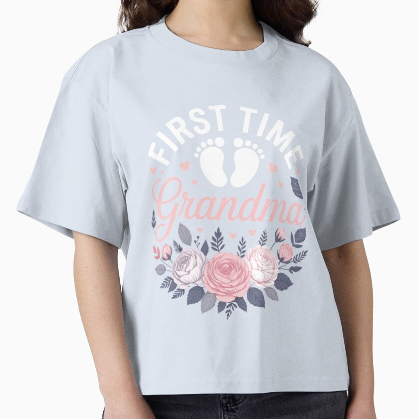 Promoted to Grandma Est 2026 - First Time Grandma Floral by IdunayaStore