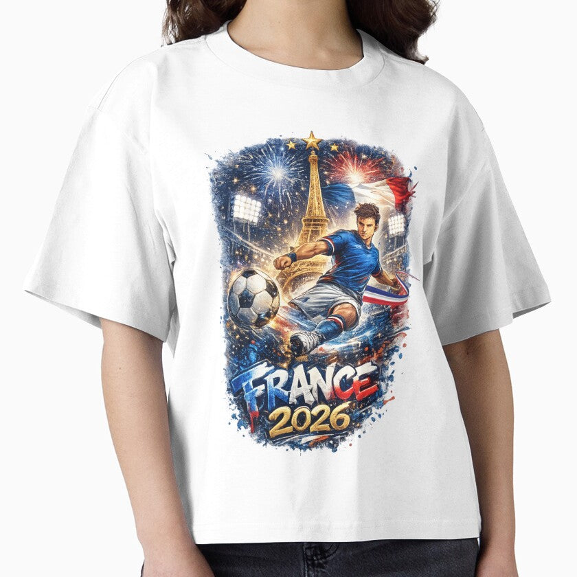 World Cup 2026 USA Soccer Merch |France  Football Fan Gear |France Sports Apparel Tee |Soccer worldcup ChampionshipSoccer World ver 1 by CosmicNook1
