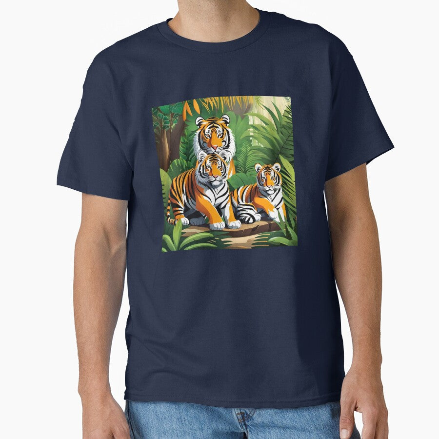 Beautiful Sumatra Tiger Family in the Jungle Amazon Forest by sportsimpact