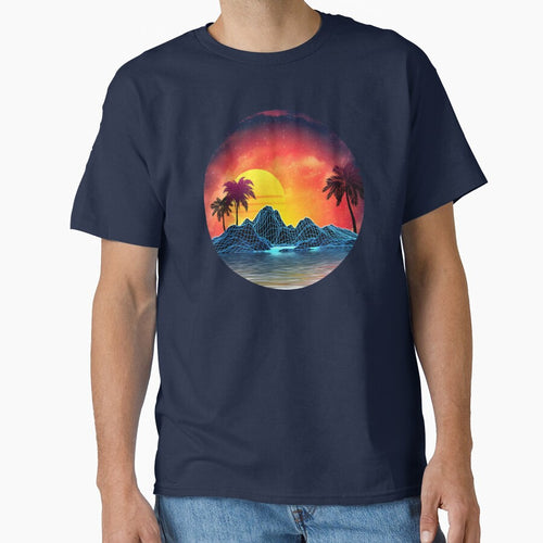 80s retro aesthetic vaporwave sunset by AnnArtshock