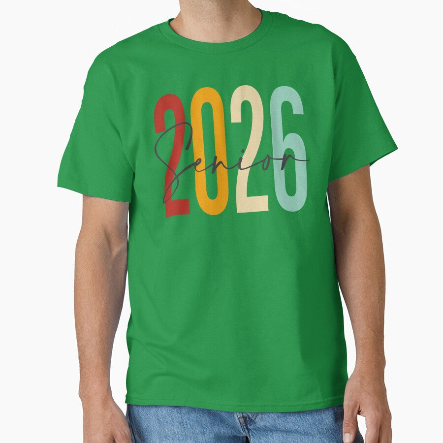 Senior 2026 Colorful Graduation Year by SiarheiYur