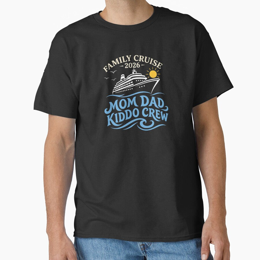 Vacation Family Cruise 2026 Mom Dad Kiddo Crew by Aetherix Studio