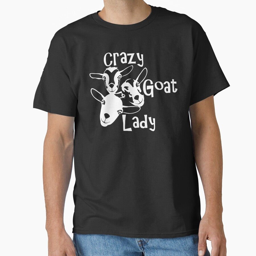 Crazy Goat Lady  | NickerStickers® on Redbubble by NickerStickers
