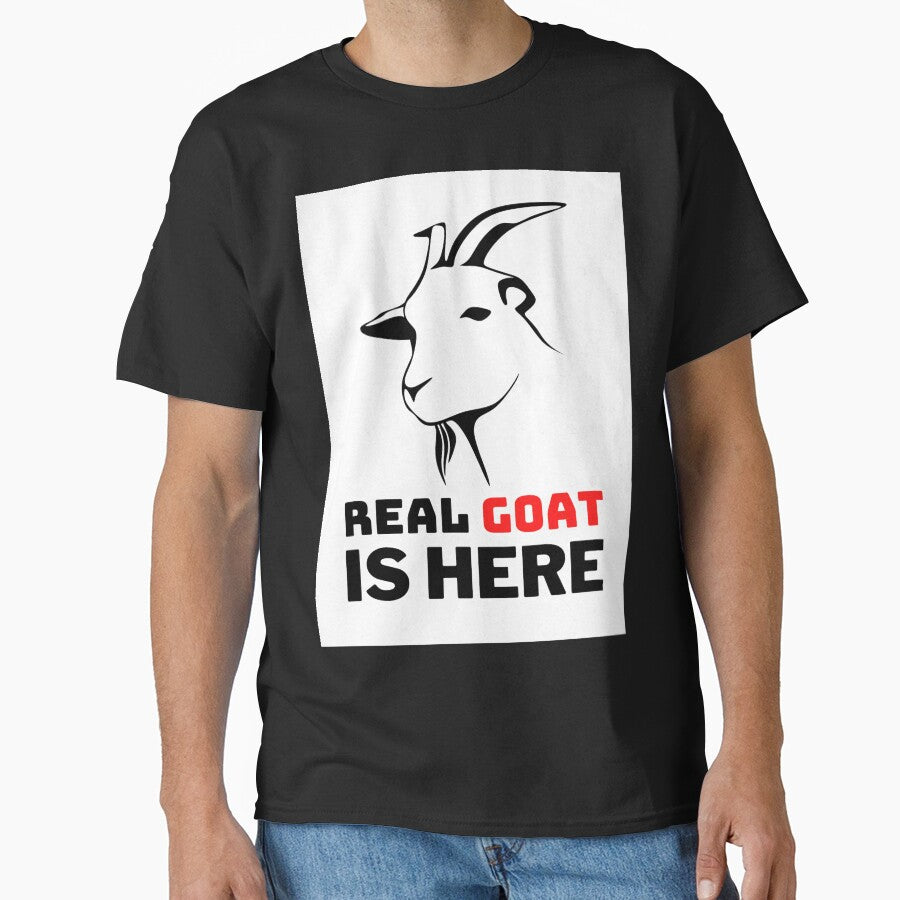Real Goat is Here Quote Graphic by MotionWaves