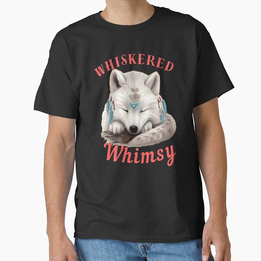 Whiskered Whimsy. fox head by FoxVibes