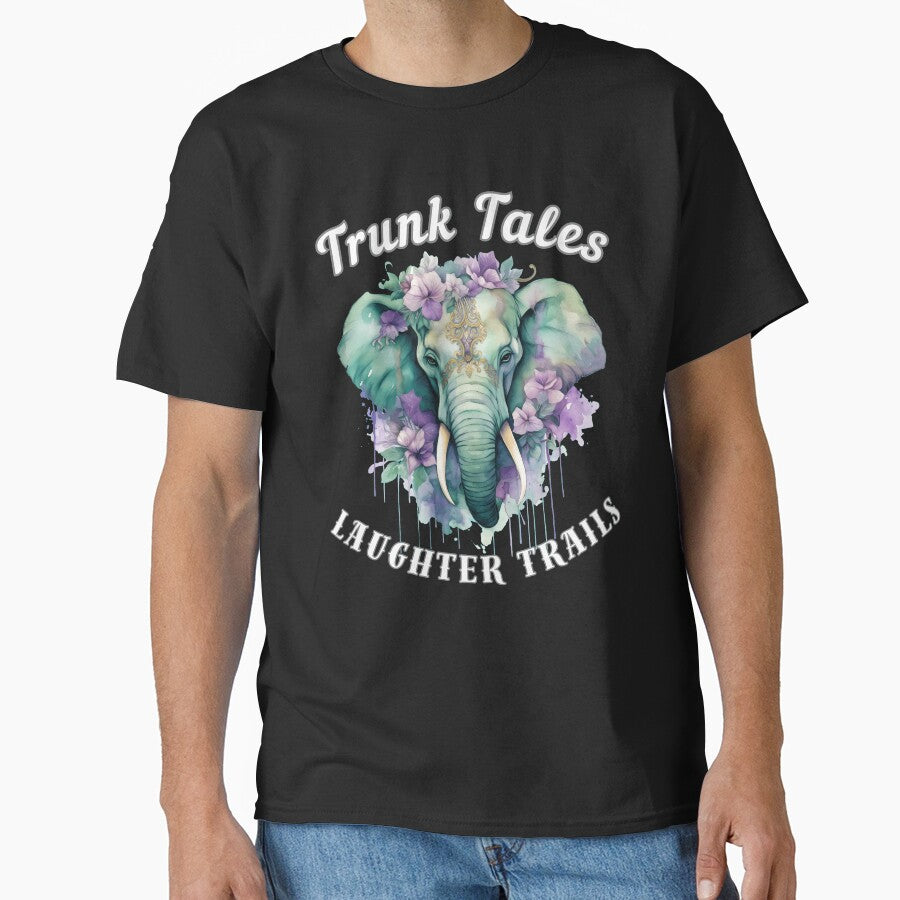 Trunk Tales, Laughter Trails. surreal elephant by ElephantVibes
