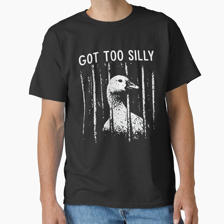 Got Too Silly Goose Funny Meme Distressed Aesthetic by haitrieuic96