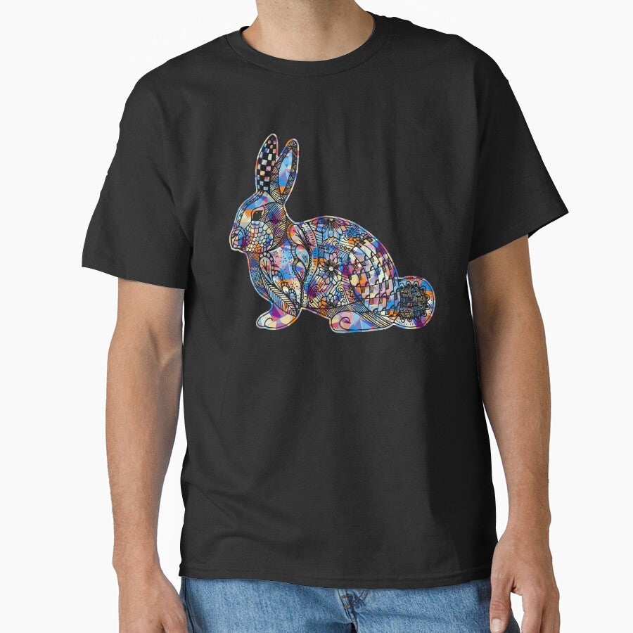 Cool And Awesome Rabbit Geometric by UnknownArtistt