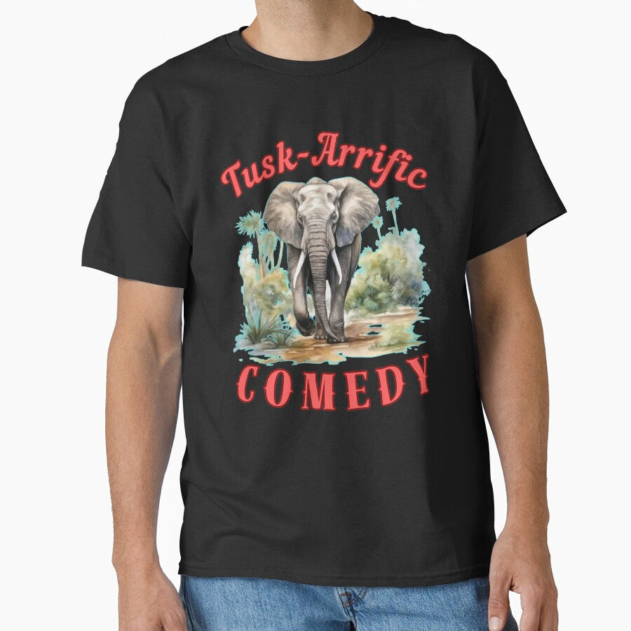 Tusk-Arrific Comedy. colorful elephant by ElephantVibes