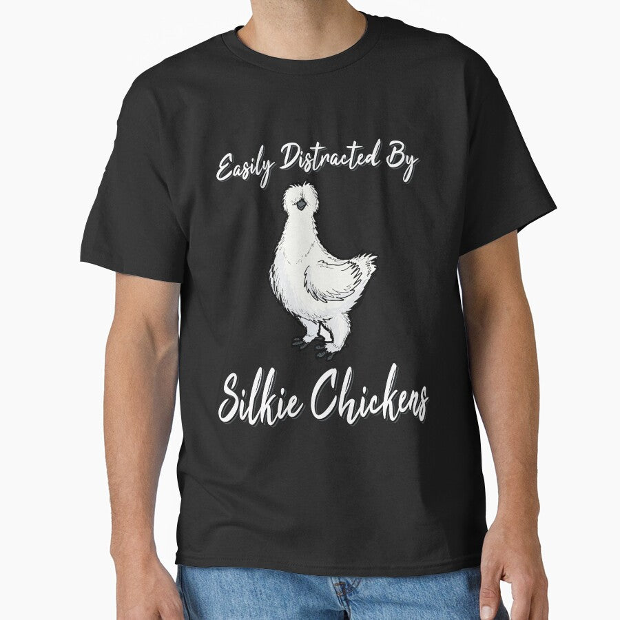 Easy Distracted by Silkie Chicken by HumbleShirt