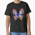 Pixel Chrome Butterfly – Y2K Retro Futurism by AwesomeBeyondLimits