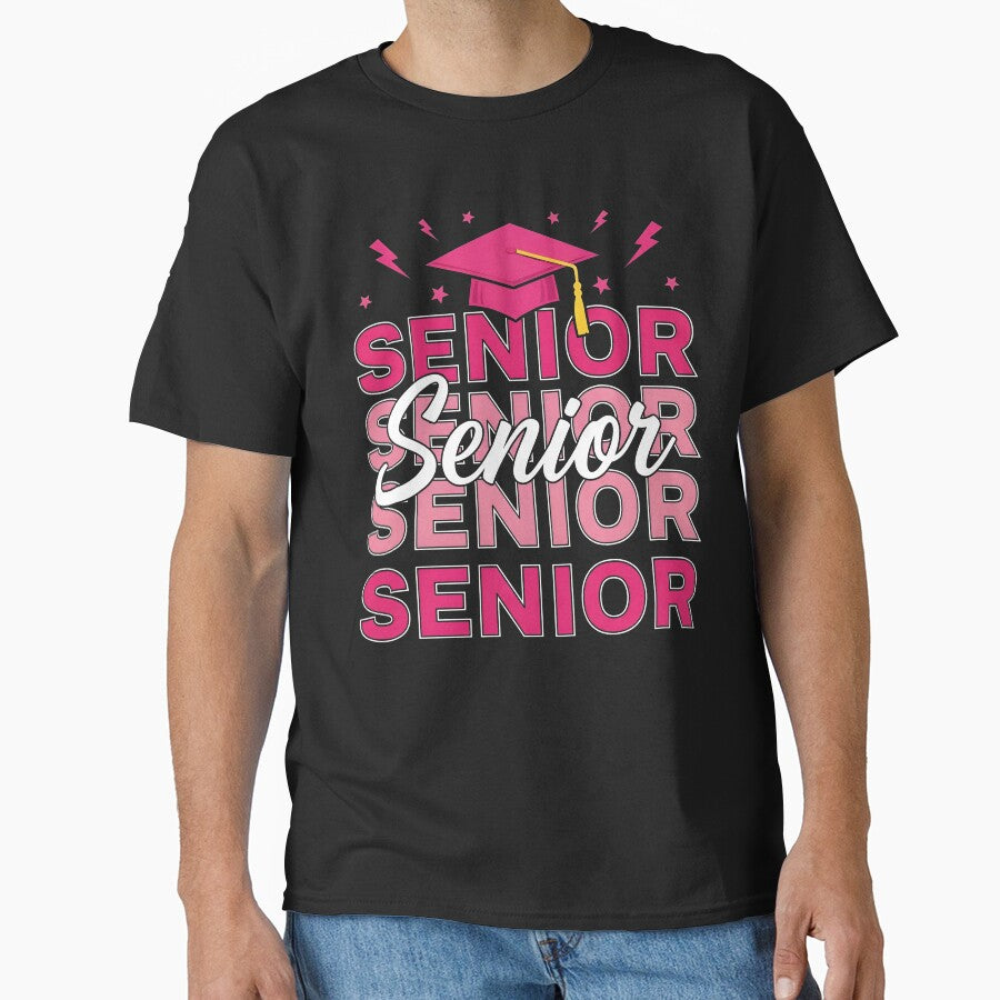 Senior 2026 Coquette Pink Bow – Class of 2026 Graduation Design by viectory