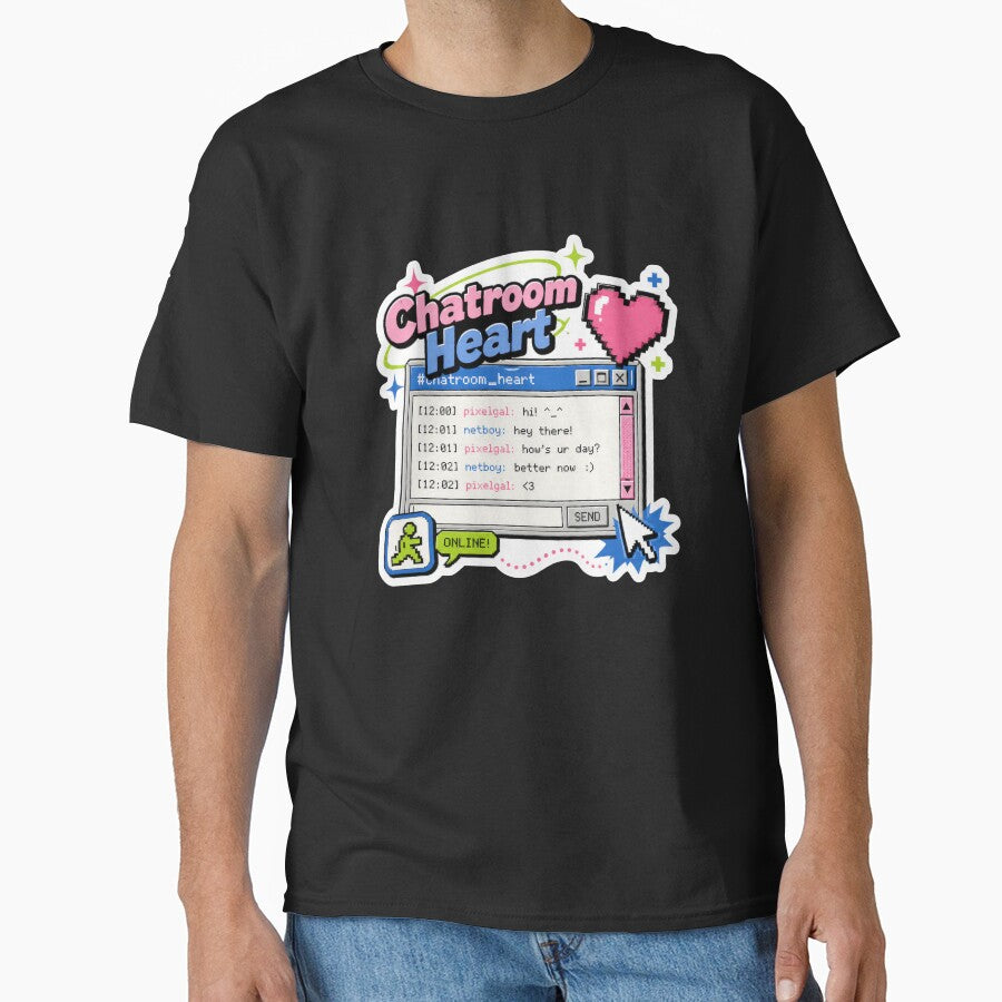Chatroom Heart Retro Internet Sticker by Sketchlegacy