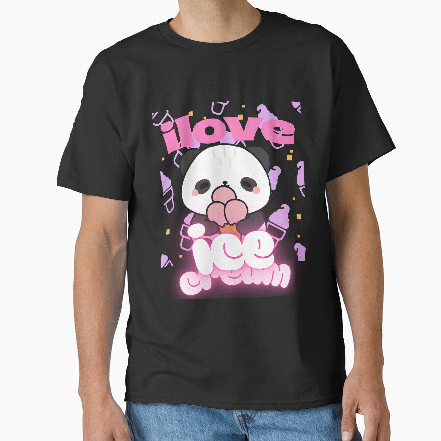 Sweet Love Ice Cream Panda Kawaii Panda by SushiShop1