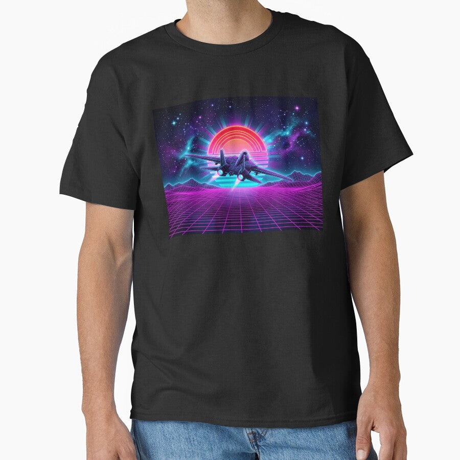 Synthwave Fighter Jet by Design-Illusi0n