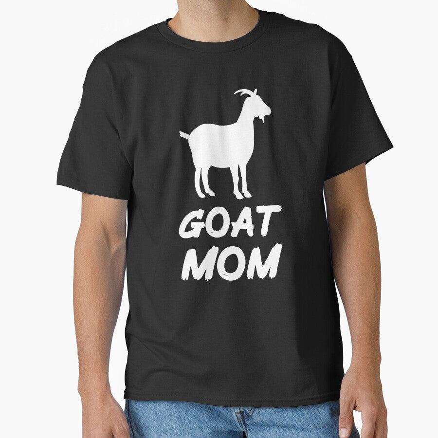 Goat Mom for Goat Lovers, White by Mochi-Merch