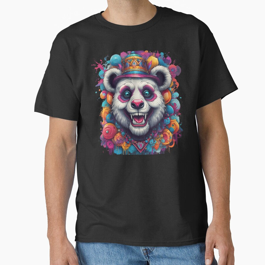 Psychedelic Panda Clown by pUNKnown