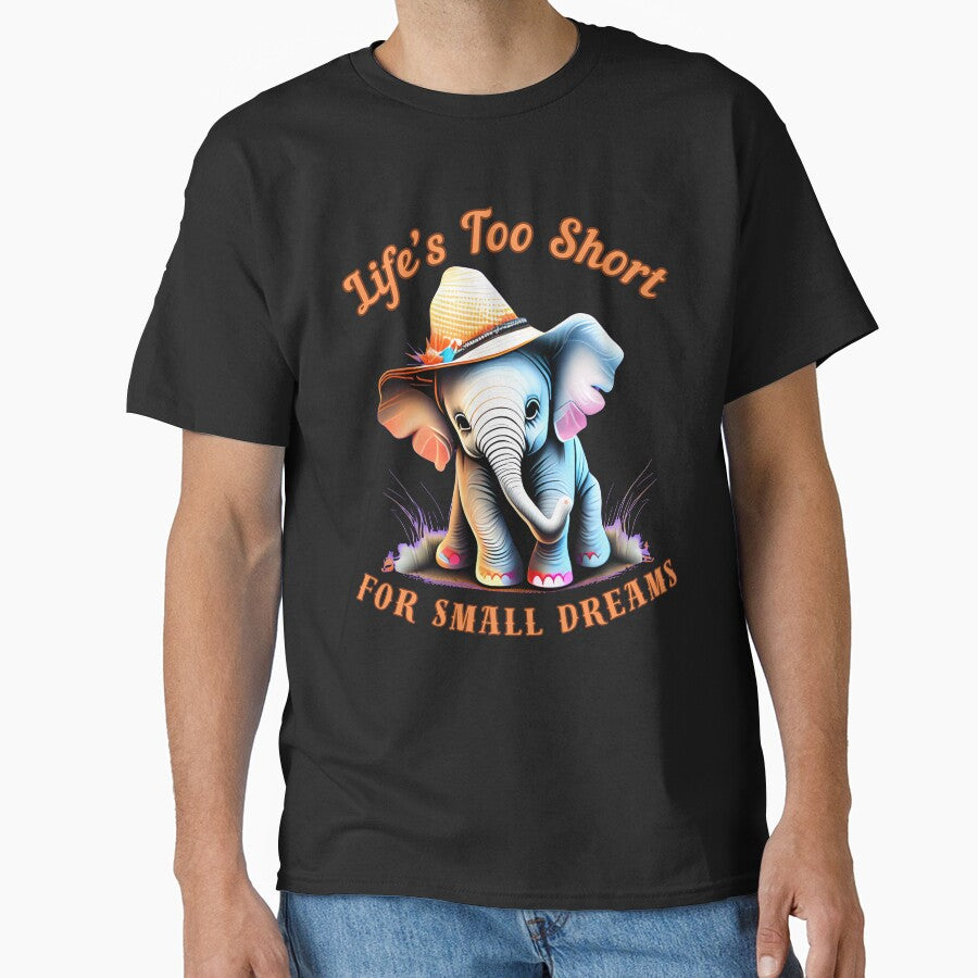 Life’s Too Short For Small Dreams. Flower elephant by ElephantVibes