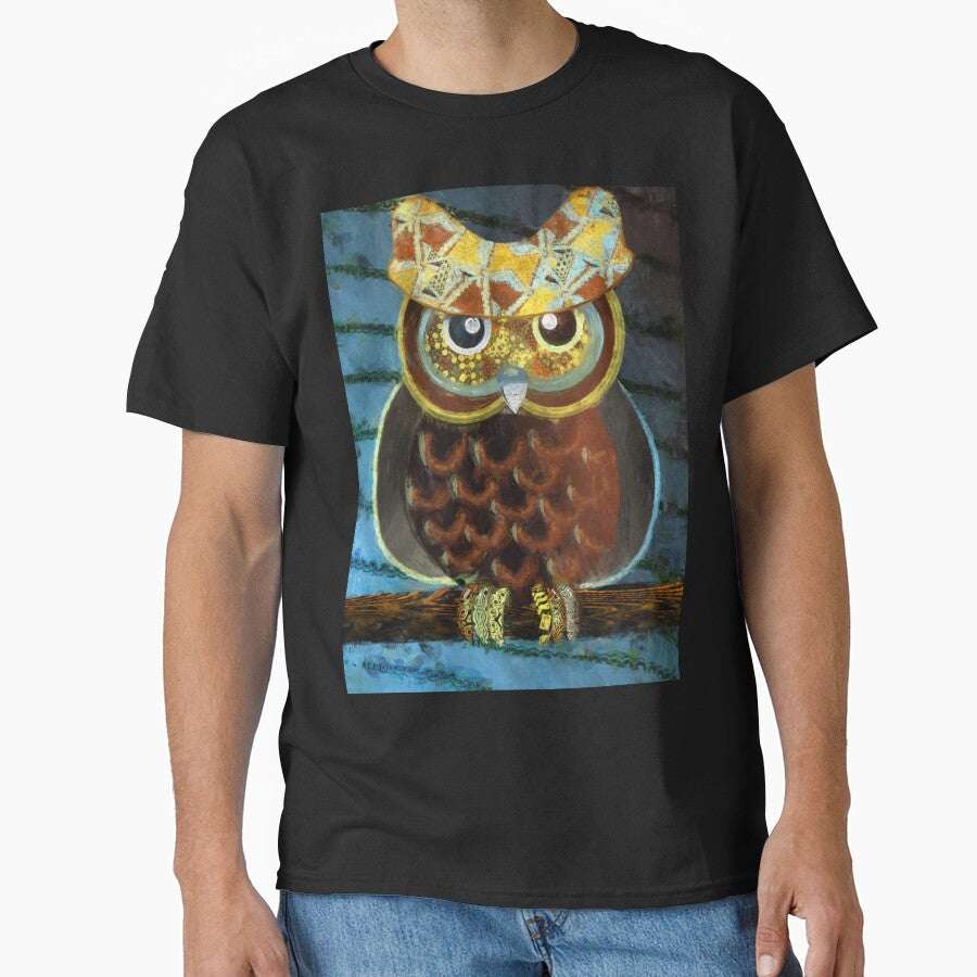 Snug Owl Painting by Kay Patterson