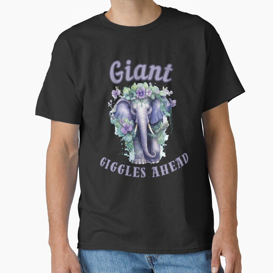 Giant Giggles Ahead. elephant quote by ElephantVibes