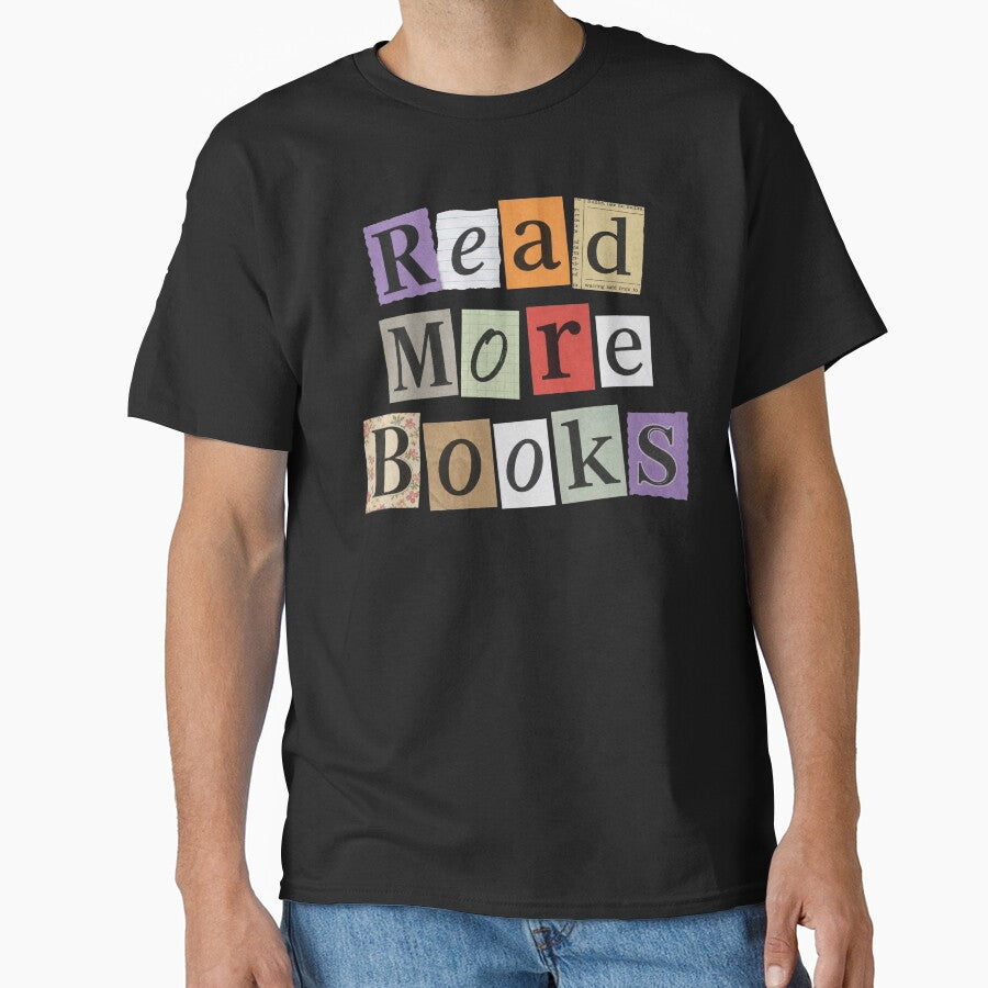 Read More Books Vintage Collage Ransom Note Typography by NosandEdgy