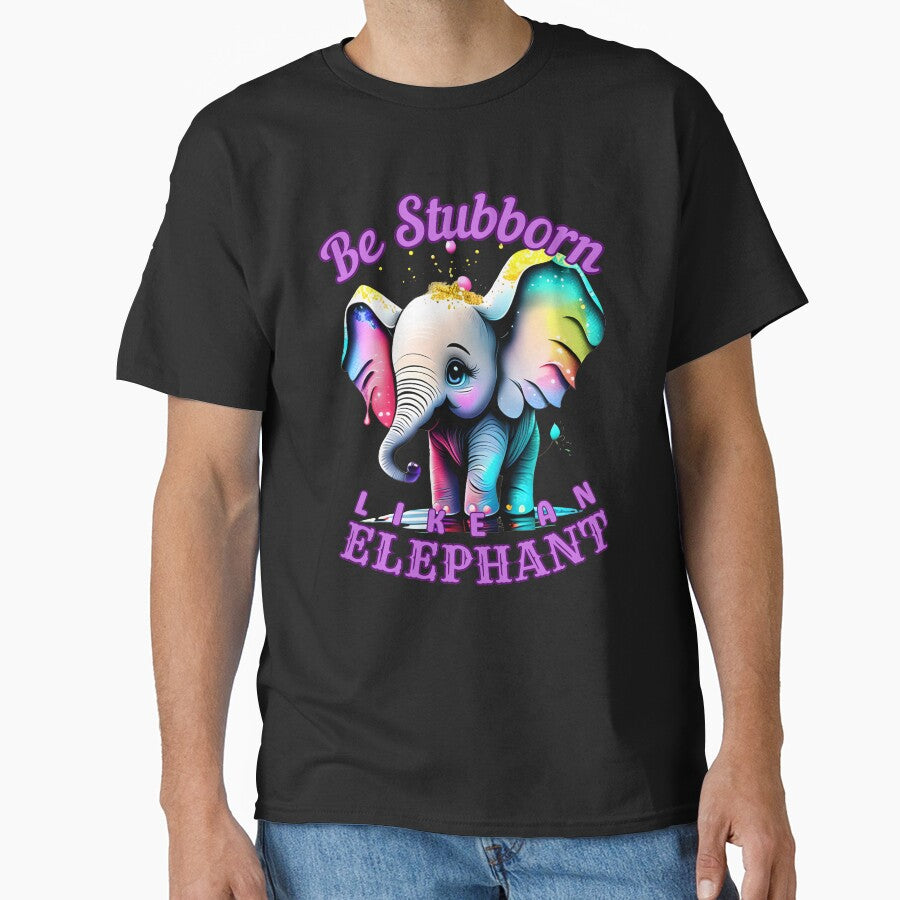 Be Stubborn Like an Elephant. elephant quote by ElephantVibes