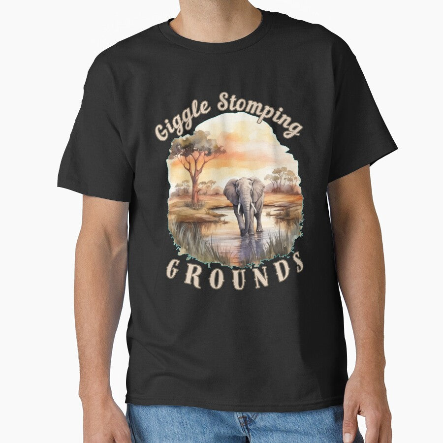 Giggle Stomping Grounds. elephant quote by ElephantVibes