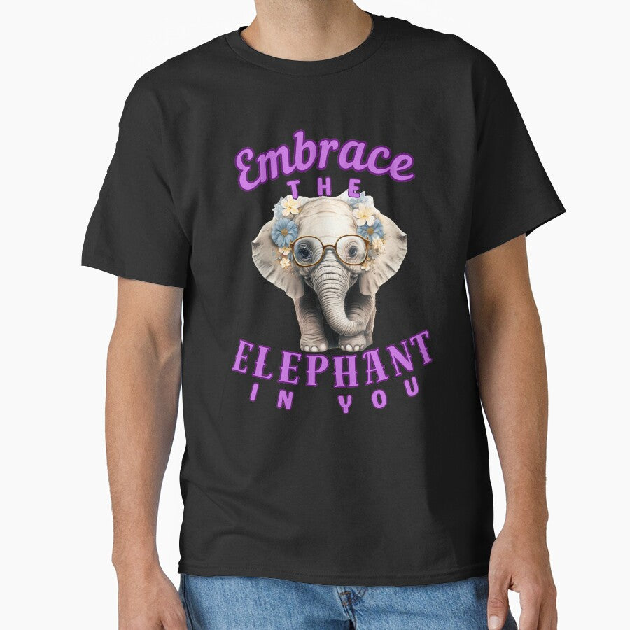 Embrace the Elephant in You. elephant face by ElephantVibes