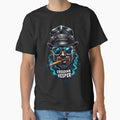 Obsidian Vesper Classic - Premium Enamel Rebel Art by Shift-Bloom