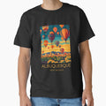 A Pop Art Travel Print of Albuquerque - New Mexico by StudioRedKoala