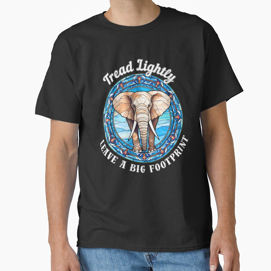 Tread Lightly, Leave A Big Footprint. surreal elephant by ElephantVibes