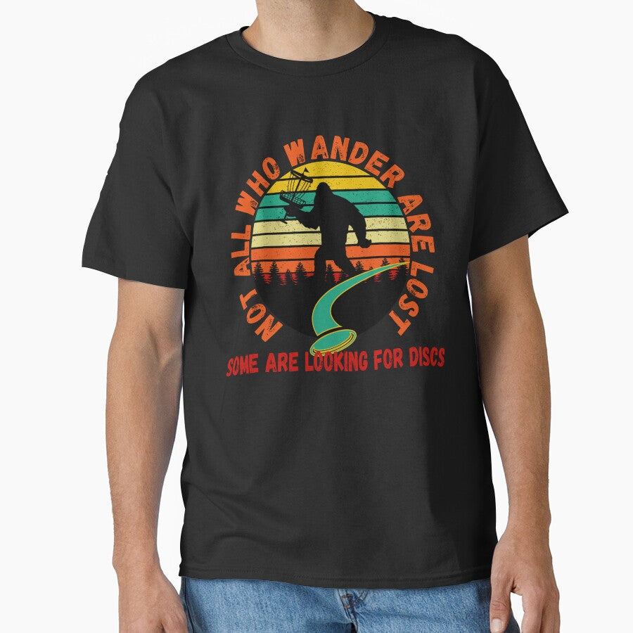 Funny Disc Golf Bigfoot by Rooster Syndicate