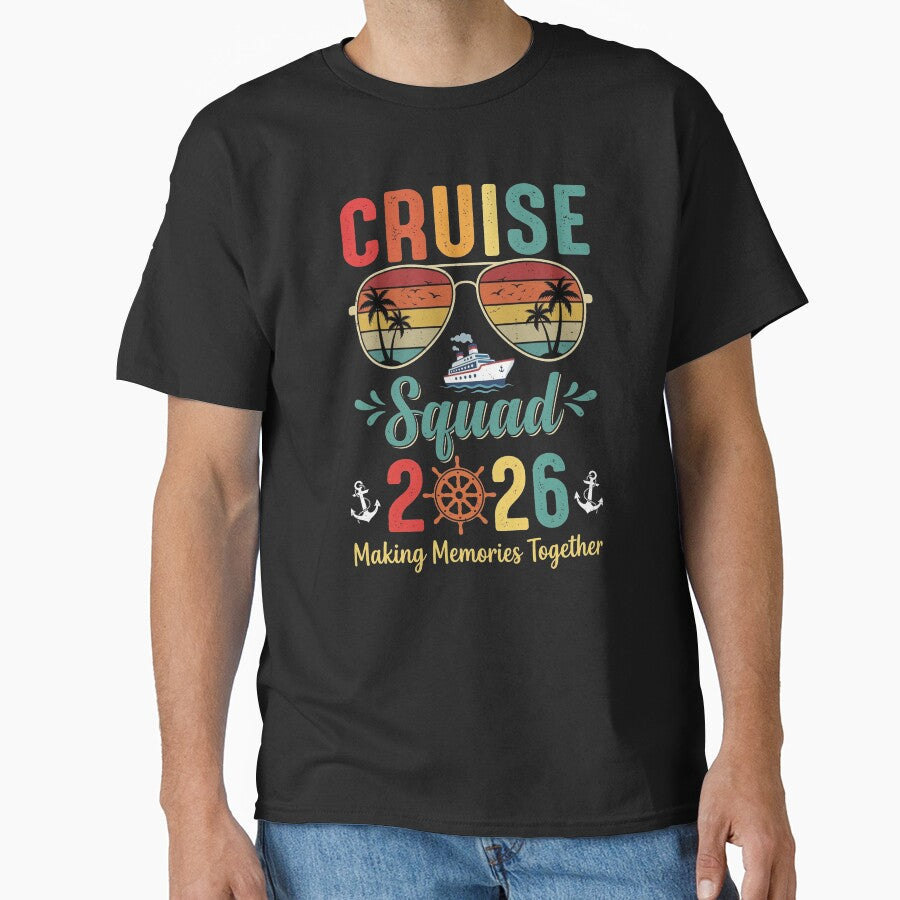 Sunset Cruise Squad 2026 Family Vacation by TeNovaStudio