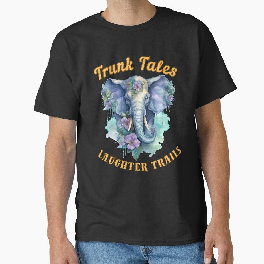 Trunk Tales, Laughter Trails. elephant lover by ElephantVibes