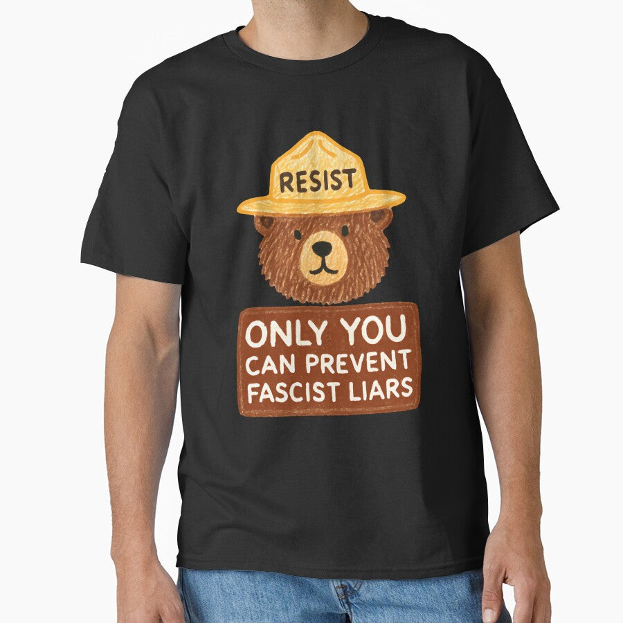 Only you can prevent fascism anti trump Bear Resist Protect Our National Parks - Save the environment public lands wild soul by HumansStuck12