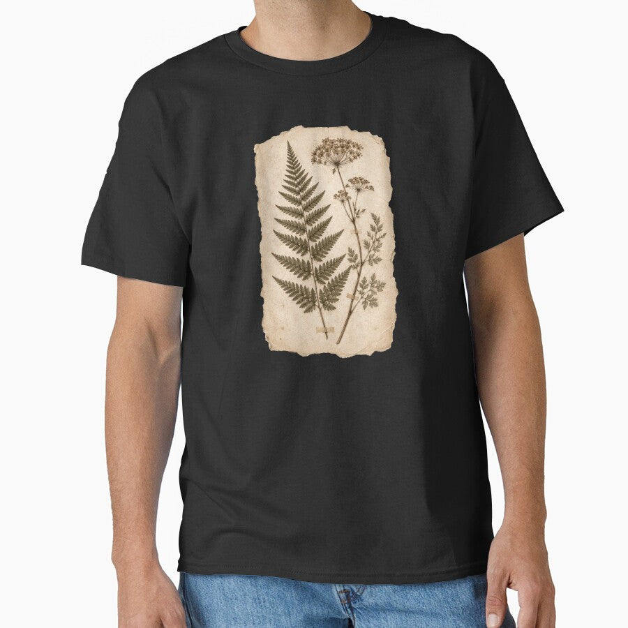 Pressed Botanical Fern & Wildflower Herbarium by Piising