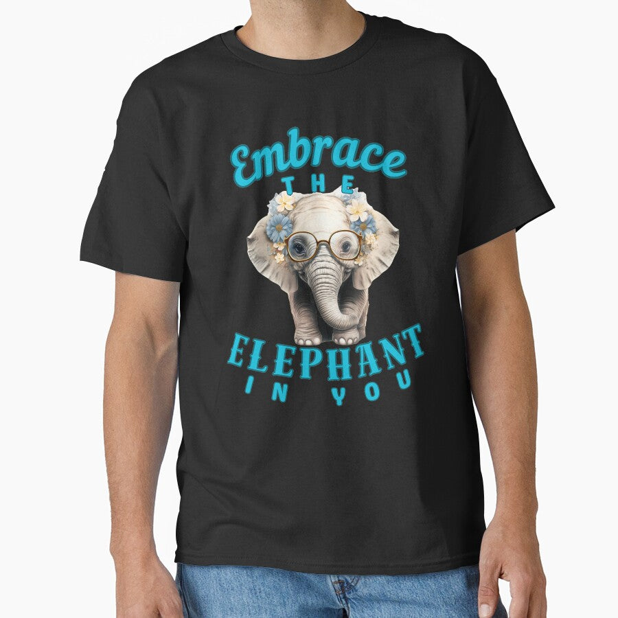 Embrace the Elephant in You. funny elephant by ElephantVibes