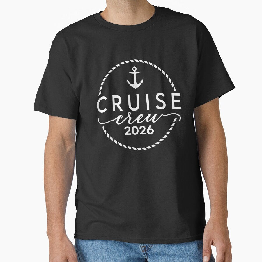 Cruise Crew 2026 Family Vacation Matching Cruise Trip Shirt by DaphoLatara