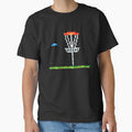 Disc Golf Tee 8 Bit Basket, Disc Golf Minimalist Design For Men Women by ThePatternArt  ⭐⭐⭐⭐⭐