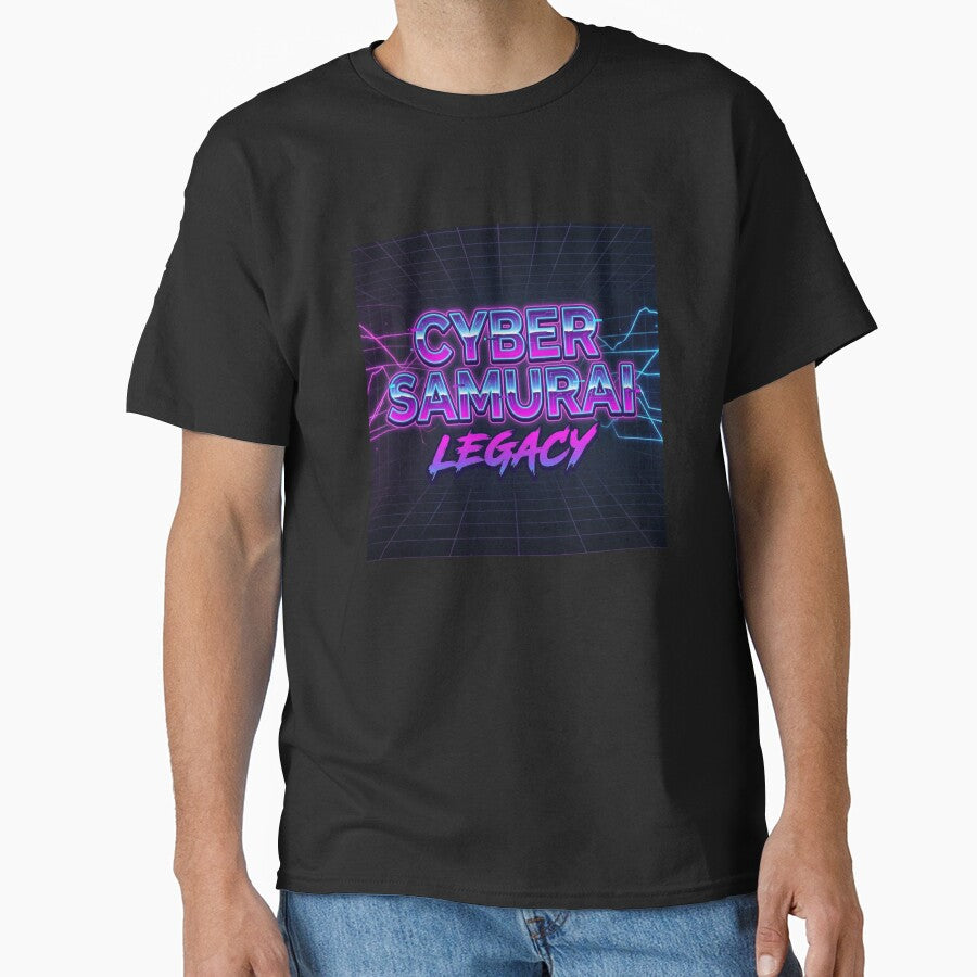 Cyber Samurai Legacy Retro Synthwave by drhett09