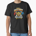 Dink & Destroy Pickleball Shirt | Funny Pickleball Player Gift | Retro Pickleball Graphic Tee by PickleballPulse