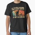 Funny Pickleball Player Soft Serve Quote Retro Sunset Sport Athlete Design by Twindluzz