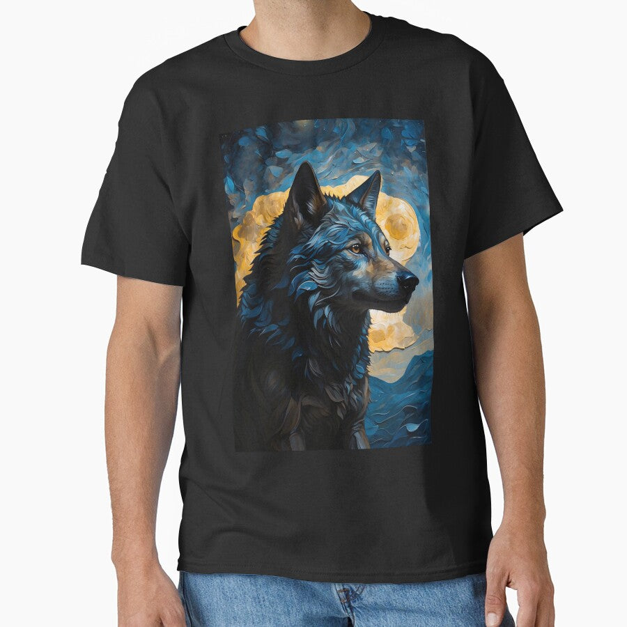 Water color wolf art by ZenStickConcept
