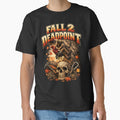 Fall 2 Deadpoint Rock Climbing Vintage Skull Autumn by CatLovers Studio