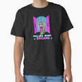 Follow Your Dreams Cat T-Shirt – Cute Aesthetic Kitty Design by Aimetoi