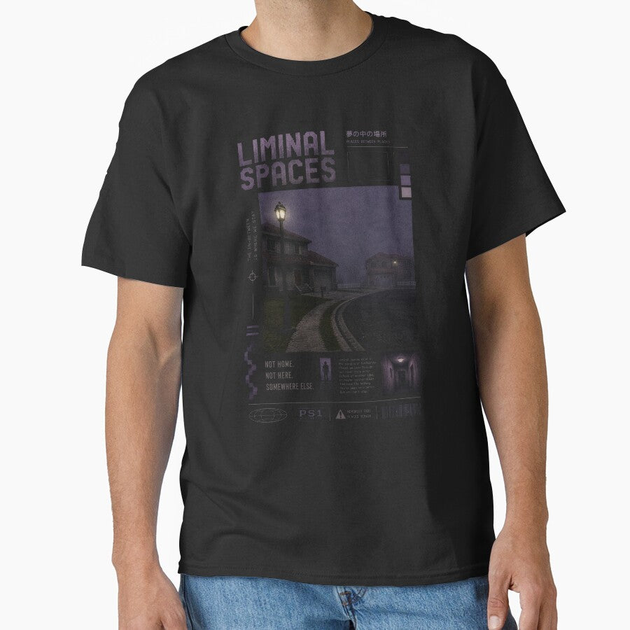 Liminal Spaces PS1 Aesthetic – Dreamcore Weirdcore VHS Horror Poster by Open25Hours